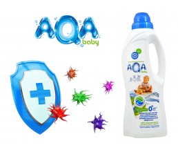 AQA baby Средство для мытья всех поверхностей в детской комнате, с антибактериальным эффектом