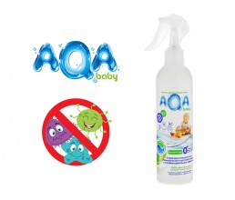 AQA baby антибактериальный спрей для очищения всех поверхностей в комнате