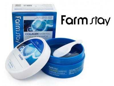 Патчи Farmstay Collagen Water Full Hydrogel Eye Patch