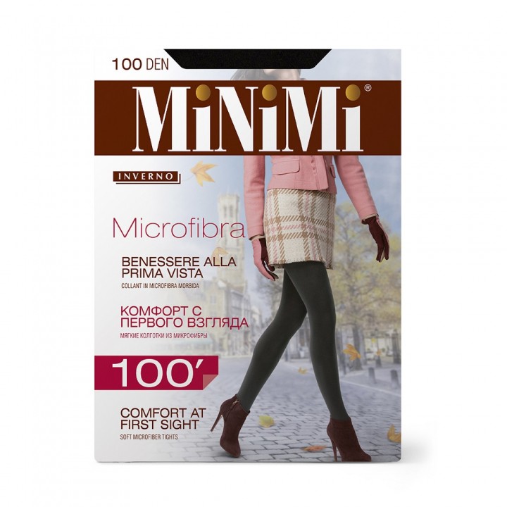 Minimi Колготки MICROFIBRA 100 Nero 4