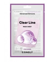 Consly Укрепляющая тканевая маска с коллагеном, 25 мл.