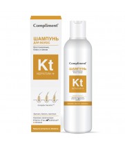 Compliment "КЕРАТИН+" Шампунь для волос. Восстановление, блеск и сияние 200 мл^ 
