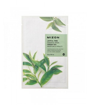 Mizon Тканевая маска для лица с экстрактом зелёного чая 23 г