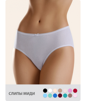 Б_MINIMI BO222 Slip Midi Perla 44/S