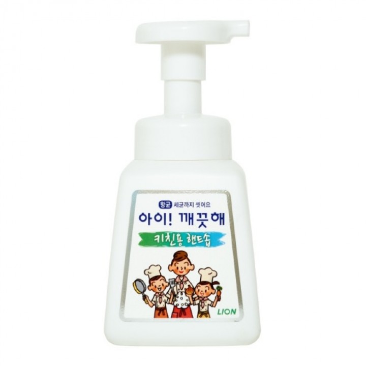 LION Ai kekute Foam handsoap (kitchen) 250ml Жидкое пенное (кухонное) мыло для рук с ароматом мяты