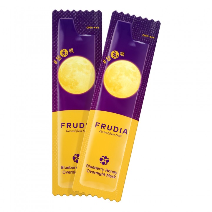 Frudia Питательная ночная маска с черникой и медом 5 мл (1 шт)