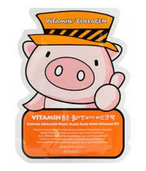 Eunyul Восстанавливающая тканевая маска для лица с витамином B5, 23мл