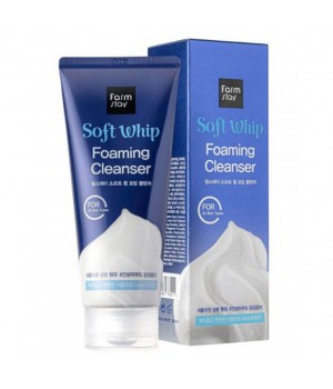 FarmStay Пенка для умывания Soft Whip foaming cleanser 180 мл