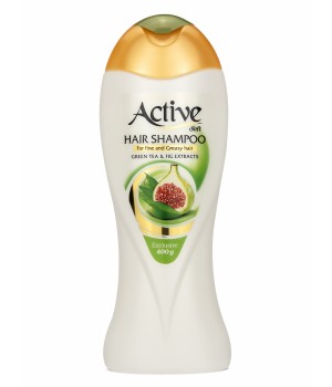 ACTIVE Шампунь для объема волос "Зеленый чай и инжир" NATURAL, 400 мл ACTIVE Шампунь для объема волос "Зеленый чай и инжир" NATURAL, 400 мл