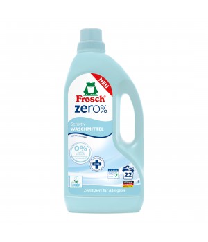 Frosch Zero 0% Концентрированное жидкое средство для стирки "Сенситив" 1500 мл