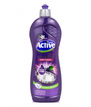 ACTIVE Гель для мытья посуды "Виноград", 750 мл Purple ACTIVE Гель для мытья посуды "Виноград", 750 мл Purple
