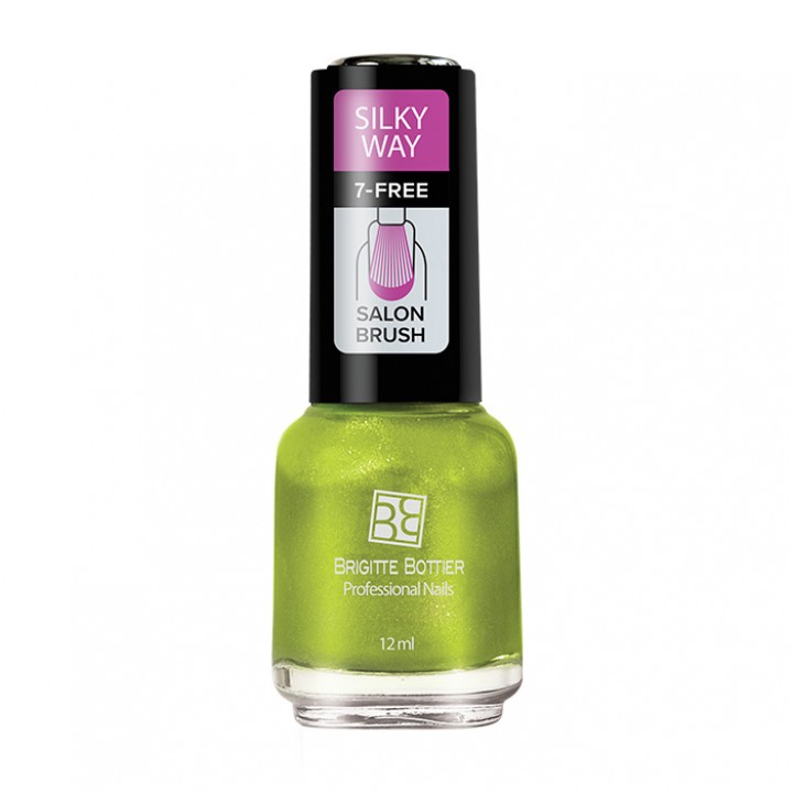 Бриджит Ботье лак Silky Way шелковый путь тон SW 574 лайм