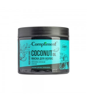 Тимекс Compliment Rich Hair Care Маска для волос Интенсивное укрепление и питание COCONUT OIL 400 мл