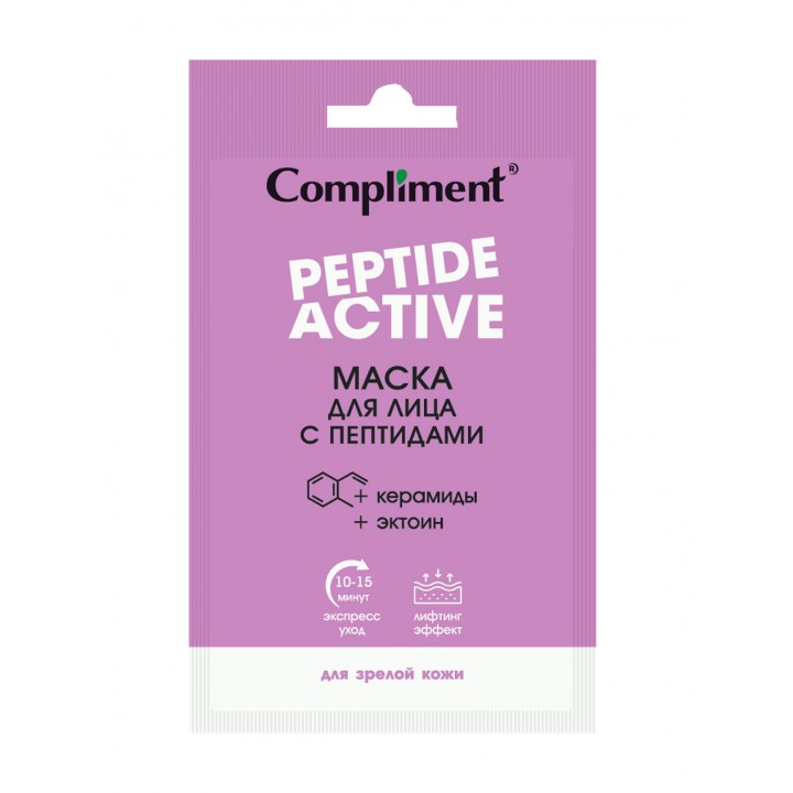 918879 Тимекс Compliment Саше Маска для лица с пептидами, 15мл
