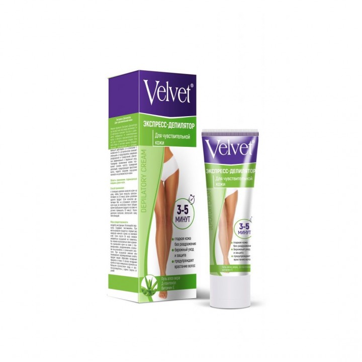 Velvet Экспресс-депилятор для чувствительной кожи 100 мл