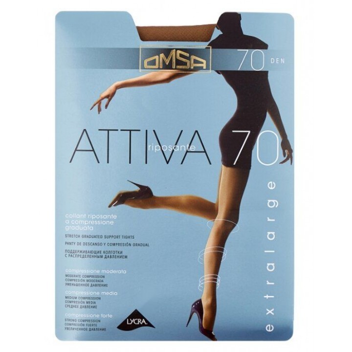 04879 Omsa Колготки Attiva 70 XXL Daino 6 (XXL)