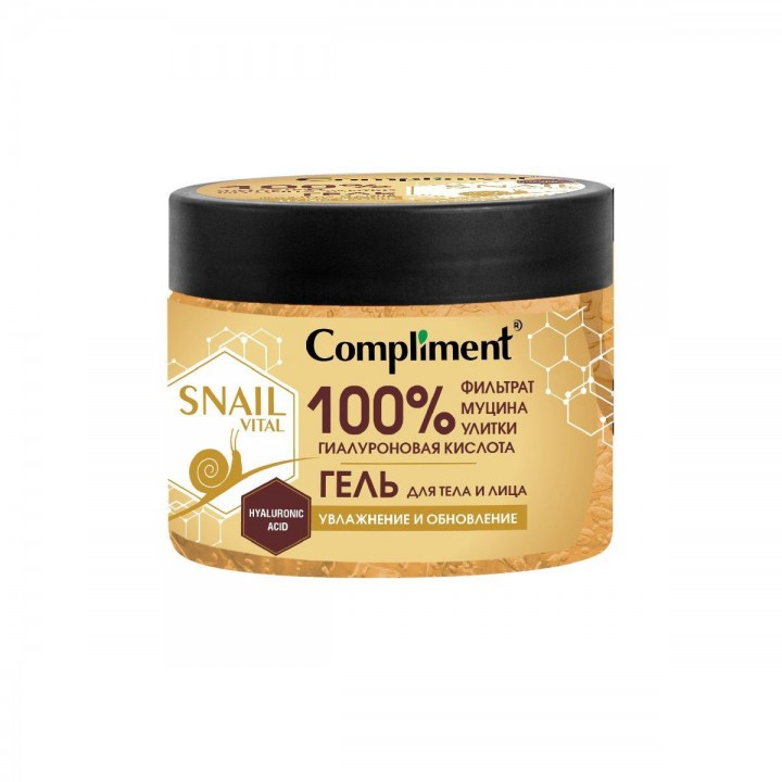 Compliment Snail Vital Гель для тела и лица "Увлажнение и обновление" 400 мл