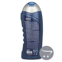 ACTIVE Гель для душа мужской, с витамином B5 "Спорт 3D" NATURAL, 400 мл