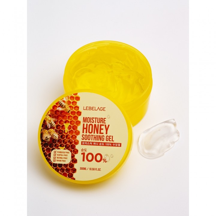 Lebelage Увлажняющий успокаивающий гель с экстрактом мёда 300 мл