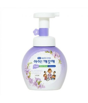 LION Ai kekute Foam handsoap blooming purple 250ml Жидкое пенное мыло для рук с ароматом фиалки