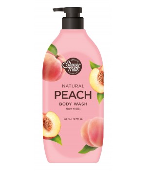Shower Mate Гель для душа Natural ПЕРСИК / PEACH, 500 мл