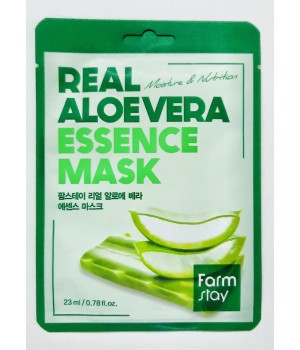 FarmStay Тканевая маска REAL с эссенцией АЛОЭ-ВЕРА / ALOEVERA ESSENCE 23 мл
