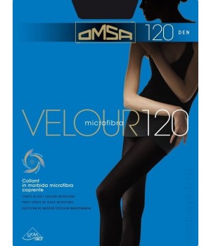 Omsa Колготки Velour 120 размер 2 Nero