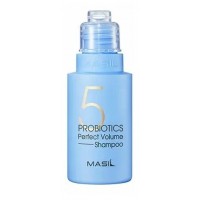 Masil Шампунь для объема волос с пробиотиками - 5 probiotics perfect volume shampoo, 50мл