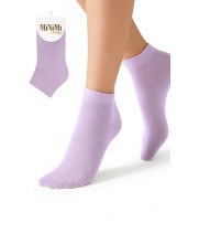 Minimi Носки COTONE 1201 однотонный укороченный Lilla 39/41