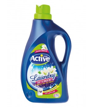 ACTIVE Гель для стирки белья универсальный "Clean Breeze" Альпийские луга, 2500 мл ACTIVE Гель для стирки белья универсальный "Clean Breeze" Альпийские луга, 2500 мл