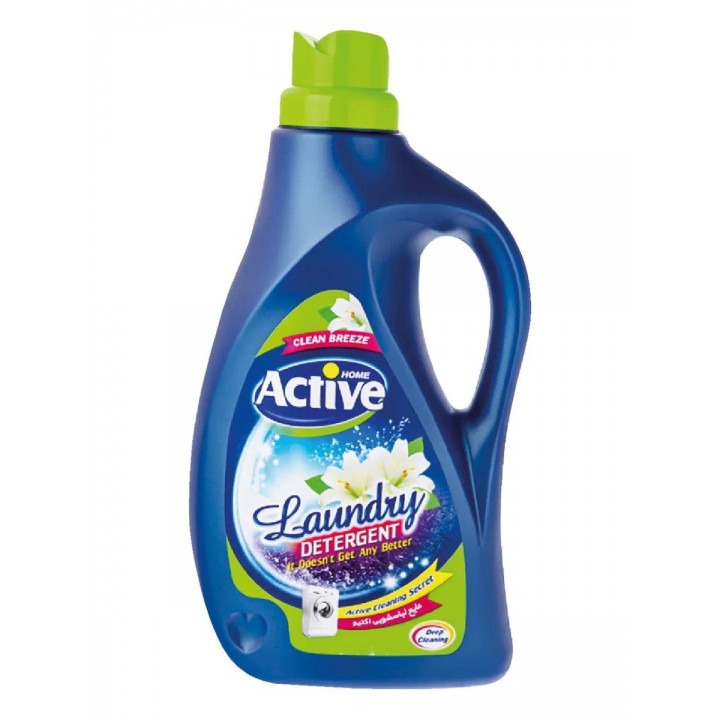 ACTIVE Гель для стирки белья универсальный "Clean Breeze" Альпийские луга, 2500 мл ACTIVE Гель для стирки белья универсальный "Clean Breeze" Альпийские луга, 2500 мл