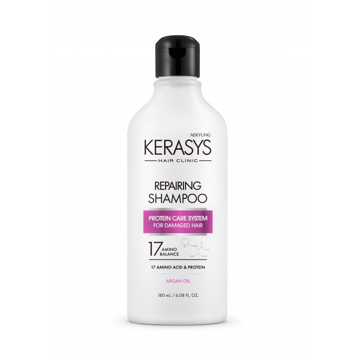 Kerasys Hair Clinic Repairing Шампунь для волос "Восстанавливающий" 180 мл