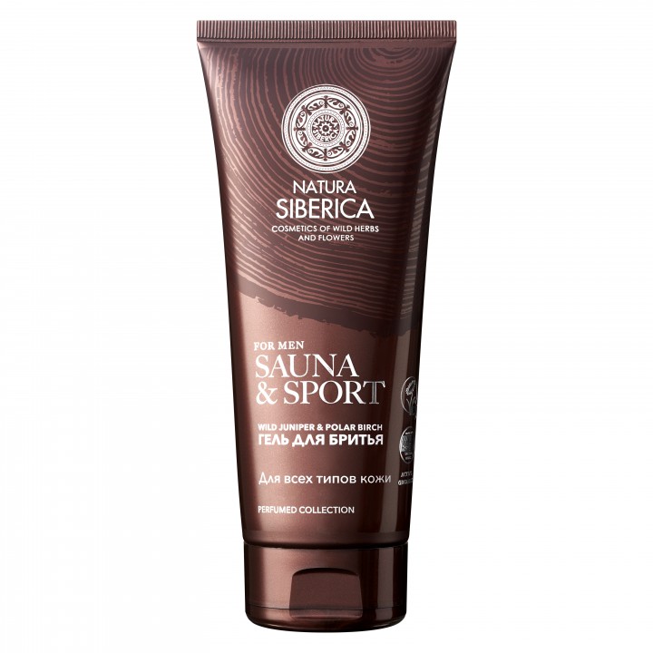 Natura Siberica Sauna & Sport for Men Гель для бритья, 200 мл