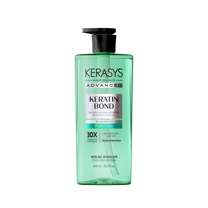KeraSys Шампунь Керасис Advanced Keratin Bond ОЧИЩЕНИЕ 600 мл