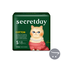 211447 SecretDay Прокладки женские гигиенические FRESH, Small, 18 шт