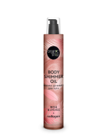 Organic Shop Shimmers Масло-шиммер для тела "Роза и Личи", 100 мл