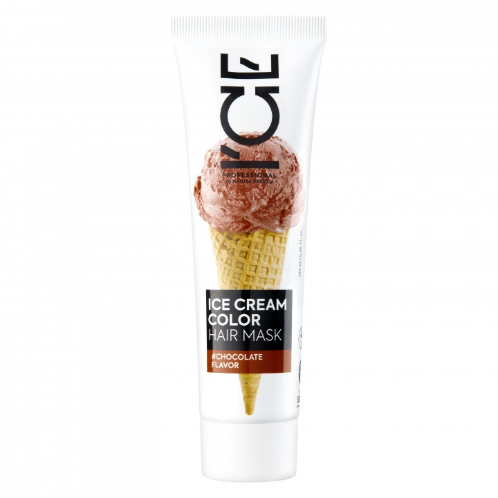 Natura Siberica ICE Professional  ICE CREAM COLO Тонирующая маска для волос Chocolate, 100 мл