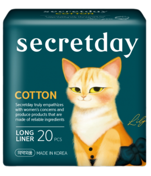 964526 SecretDay Прокладки женские ежедневные LOVE, Long Liner, 20 шт