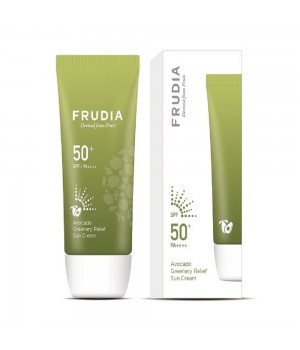 Frudia Солнцезащитный восстанавливающий крем для лица с авокадо SPF50+/PA ++++ 50 мл