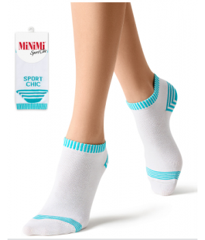 Minimi Носки SPORT CHIC 4302 укороченный Bianco 35-38