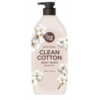 Shower Mate Гель для душа Natural ХЛОПОК / CLEAN COTTON, 500 мл