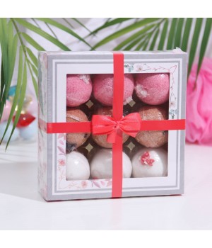 Лаборатория Катрин Набор бурлящих шаров Candy bath bar "La boite des bonbons" 9*40 г