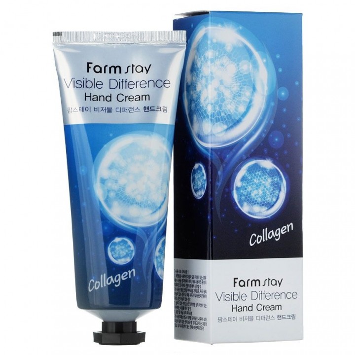 Farmstay Крем для рук с коллагеном Visible Difference Collagen Hand Cream 100 мл