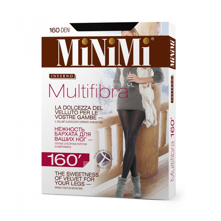 Minimi Колготки MULTIFIBRA 160 Nero 4