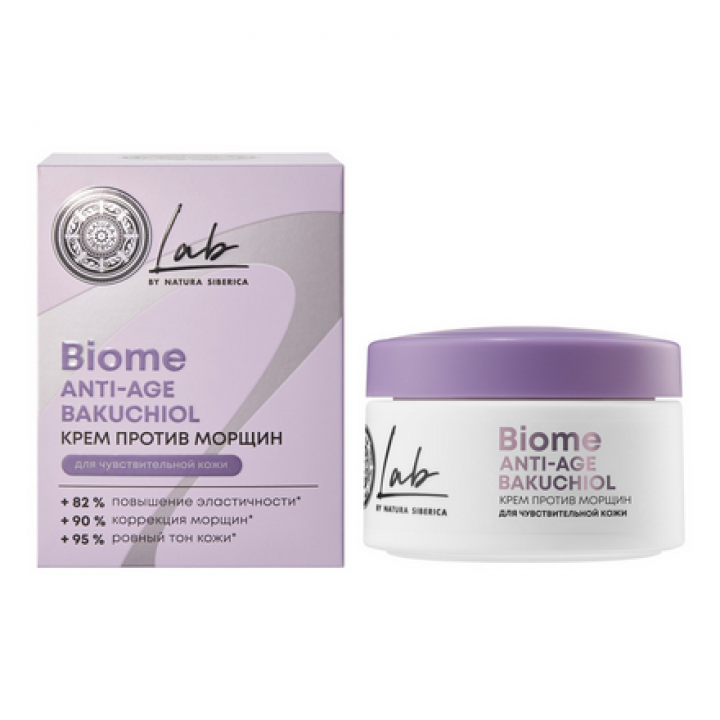 Natura Siberica Lab Anti-age Bakuchiol  Крем против морщин для чувствительной кожи, 50 мл