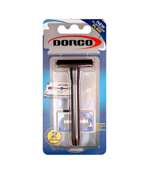 DORCO станок классический PL 602 в блистере + (2 лезвия)