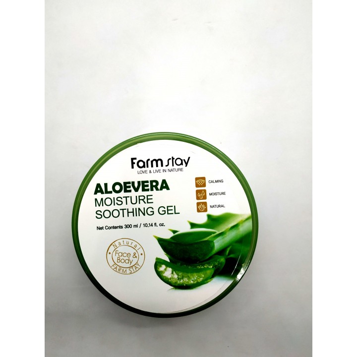 Farmstay Многофункциональный гель с алоэ Aloe Vera Moisture Soothing Gel 300 мл