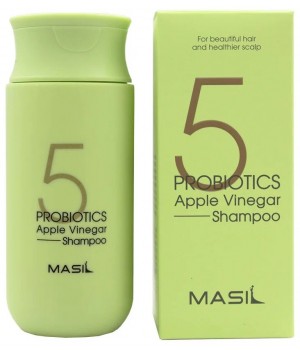 Masil Шампунь от перхоти с яблочным уксусом - 5 Probiotics apple vinegar shampoo, 150мл