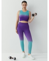 Брюки модель "легинсы" женские О_MINIMI Mi 2911AS Fresh Gradiente Легинсы Menta/Viola 46 (M)