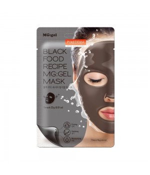Purederm Укрепляющая гелевая маска для лица с черным комплексом